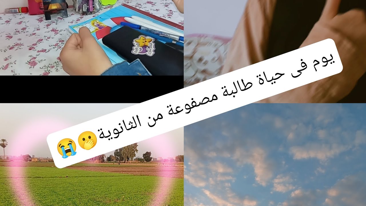 يوم فى حياة طالبة زهقت من اللى هي فيه 😭😭😭😭📚💪🏻#ثانوية_عامة2026 