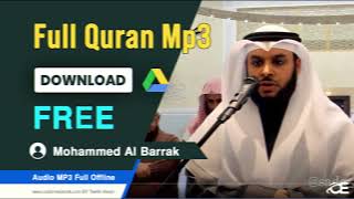 Mohammed Al Barrak  Quran Tilawat beautiful voice mp3 Free Download screenshot 3