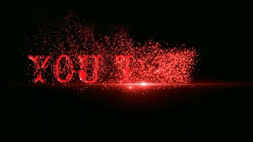 How to make particle intro for YouTube videos in kinemaster