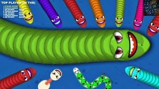🐍Worms Zone Game Play Wormate.io Best Trolling Pro Never Mess With Tiny Snake Epic Wormateio Funny screenshot 5