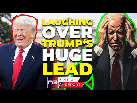 Bursting Into Laughter Seeing Trump Dominate Biden on Economy, Border, Crime in Brutal Poll