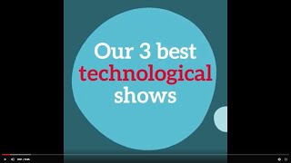 Our 3 best technological shows for events by Talents &amp; Productions