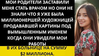 видео: «Мои родители заставили меня пойти в медицинский, но моя тайная карьера художника принесла миллионы. картинка: «Мои родители заставили меня пойти в медицинский, но моя тайная карьера художника принесла миллионы.