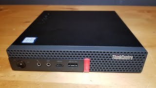 Lenovo ThinkCentre M720q Tiny Review - Including a Look Inside