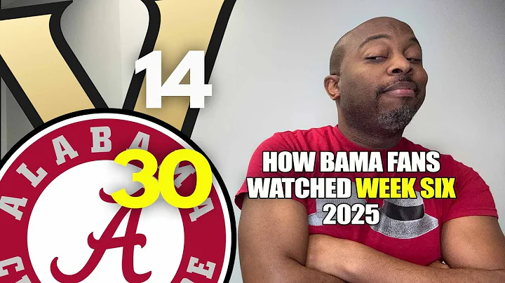 How Bama Fans Watched Week Six Games | FunnyMaine | 2025