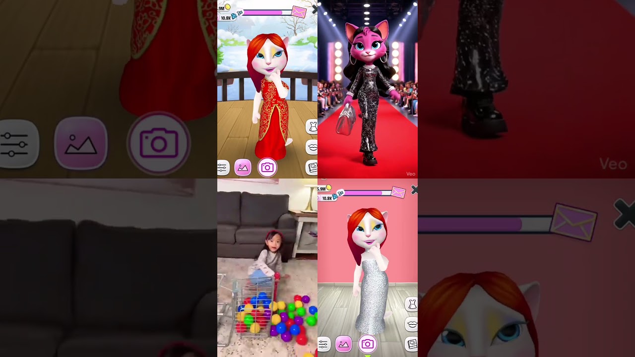 My Talking Angela – Funny Moments 