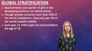 Sex & Gender (3 of 4): Gender Stratification (Professor Marie Huntsinger)