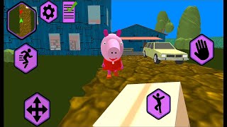 Piggy Neighbor Family Escape Obby House 3D Gameplay Level 3