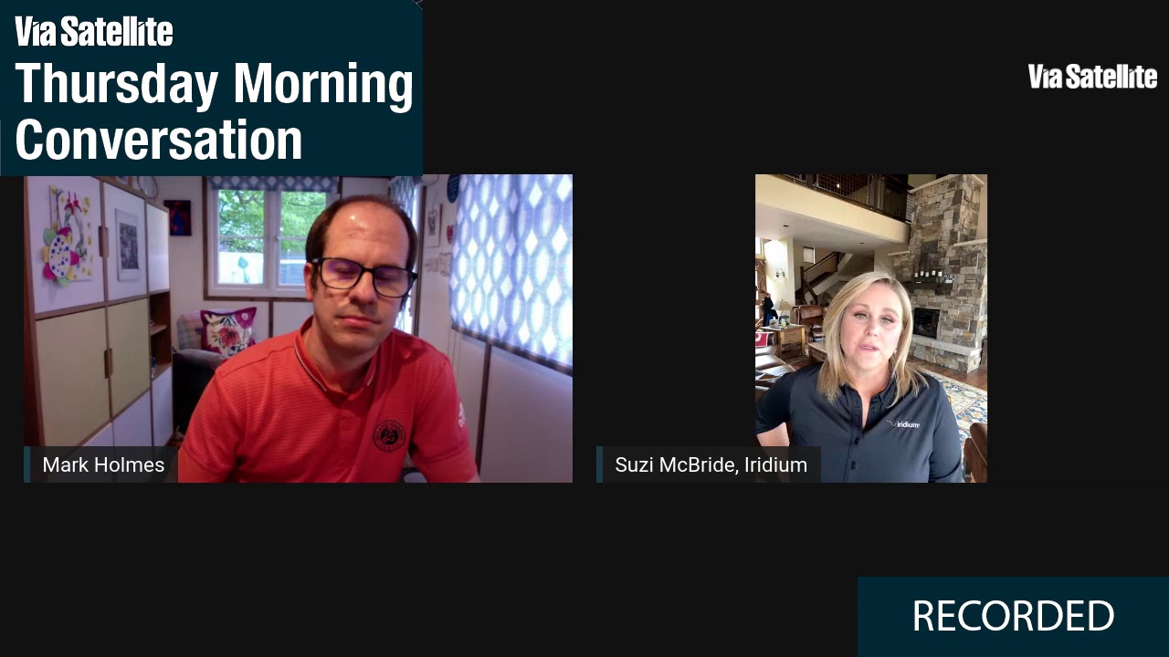 Discussion with Suzi McBride, COO, Iridium