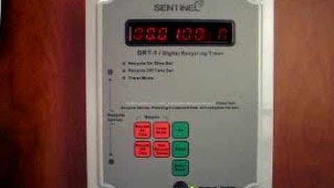 Sentinel DRT-1 Recycling Timer demonstration