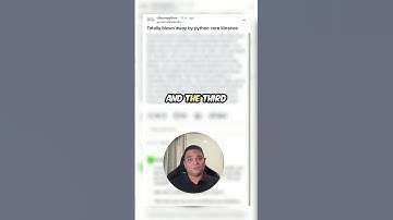 What are python core libraries #python #django #protips #memes #skill #code #tips #trending #coding
