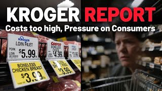 Kroger CEO Report Warning: Food Chain Pressures Building on Consumers @TheRoamingPrepper