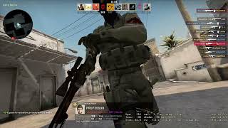 CS GO Live stream 1 almost got an ace