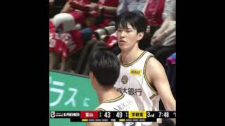 宇都宮が誇る最強矛⚡️ #比江島慎 & #小川敦也 が二桁得点で大活躍❤️‍🔥 波に乗ってる2人は誰にも止められない💥
