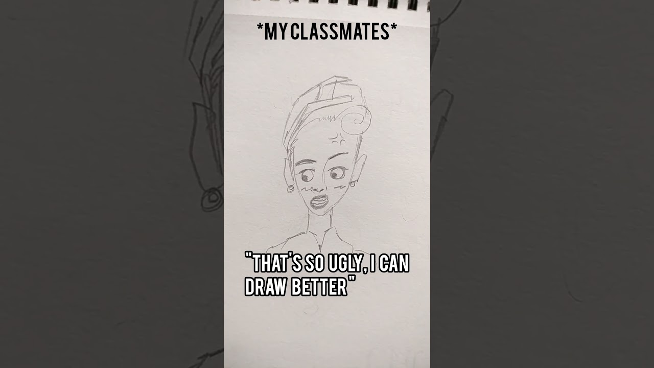 POV: when u start drawing in class 