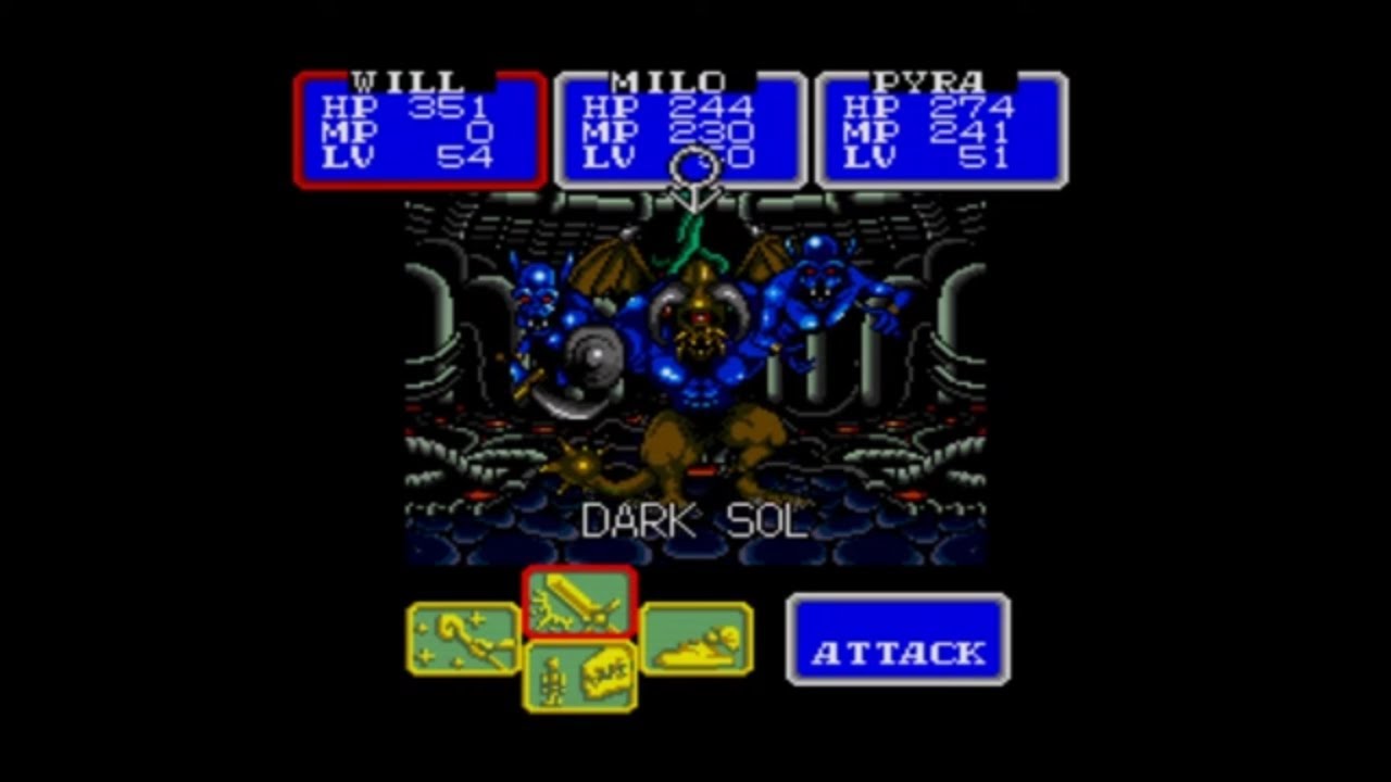 Shining In The Darkness (Sega Genesis) - Ch.10: Final Battle against Dark Sol - Ending