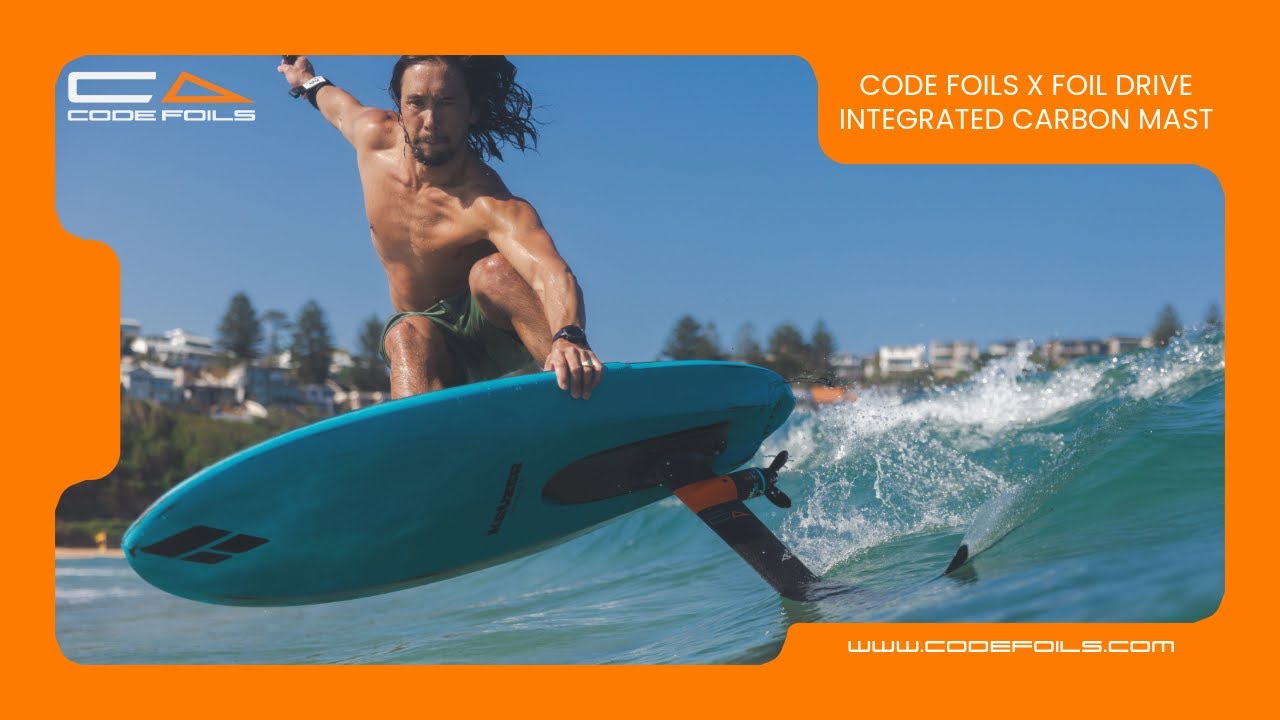 CODE FOILS X FOIL DRIVE | INTEGRATED CARBON MAST - YouTube