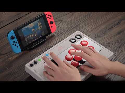 8BitDo arcade stick customizable gamepad for gamers who enjoy fighting it out in retro style