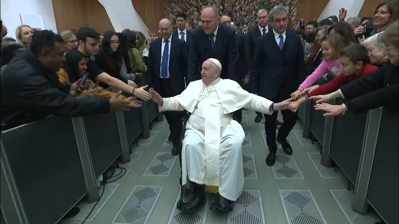 Christmas Greetings of Pope Francis to the employees of the Vatican 22