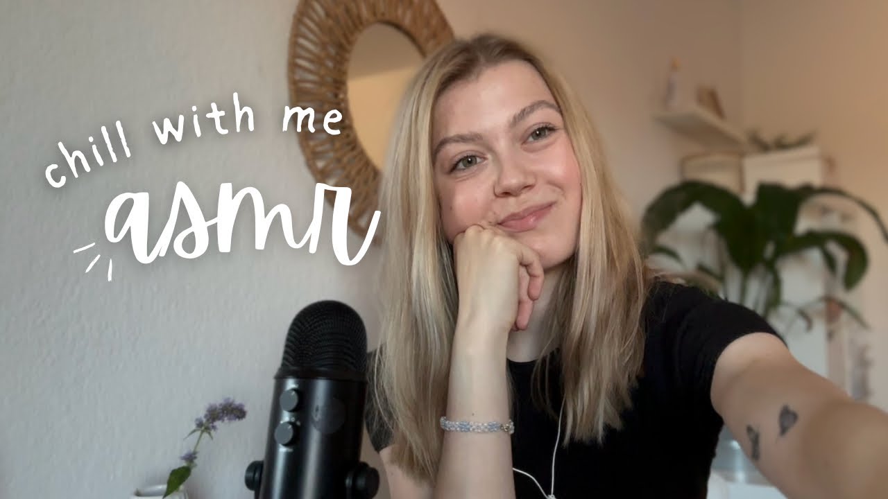 ASMR - Chill with me 🤓💗 | Aufgebraucht, Wunschliste Unboxing und entspanntes ramble (german)