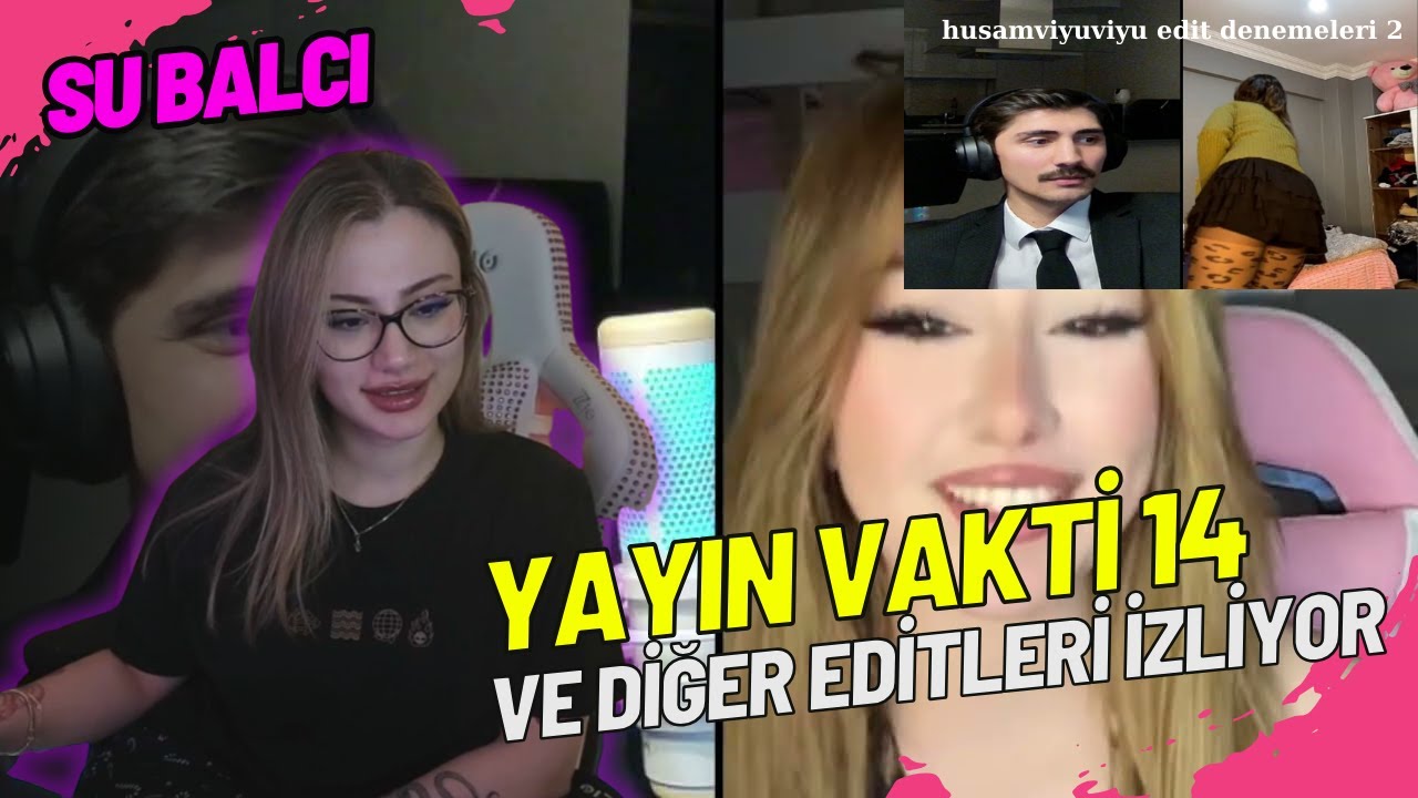 Husamviyuviyu " Yayın Vakti 14 " ve Hüsam Editleri Tepki! (