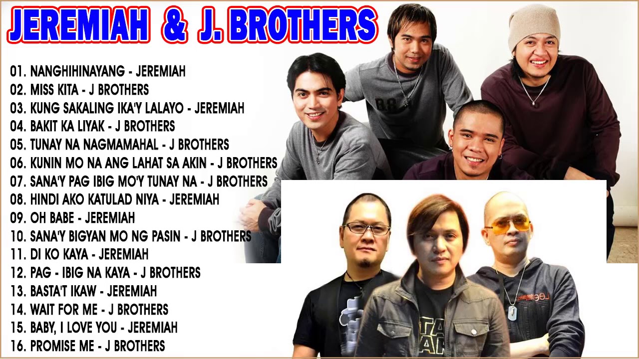 JEREMIAH    J BROTHERS MEDLEY HITS Best Songs Relax Hits