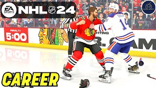 NHL 24 Be a Pro Career Mode Part 34! Ryan gets KNOCKED OUT!