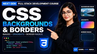 Lec 12 | CSS Background Image, Gradients & Border Radius Tutorial in Urdu/Hindi
