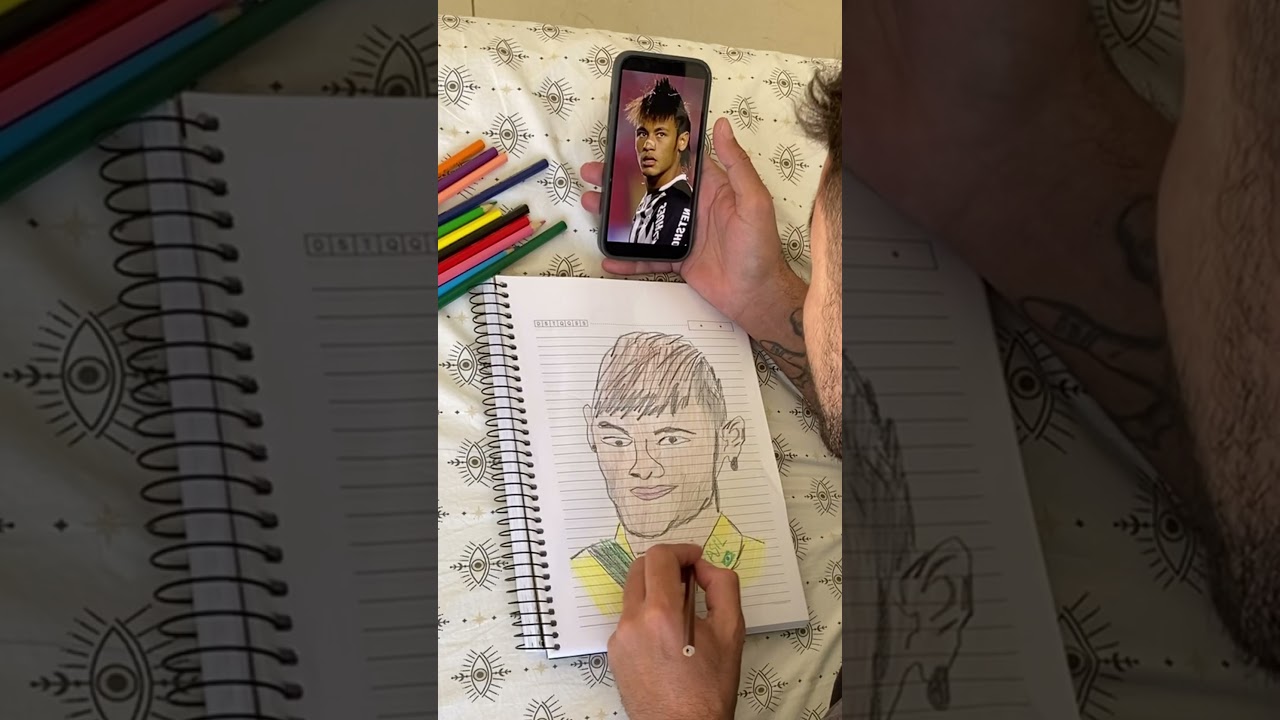 ❌ O DESENHO DO NEYMAR QUE CHOCOU OS FÃS DE FUTEBOL ❌