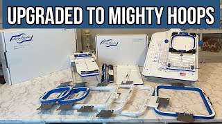 Unboxing my Hoop Master Station \& Mighty Hoops |Upgraded to Magnetic Hoops Finally!