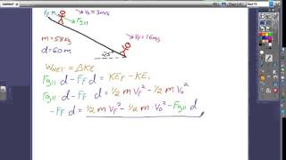 Work-Energy Theorem Problem 2