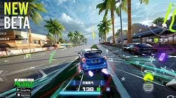 Need for Speed Mobile New Beta | Open World Gameplay (Amazing Graphics)
