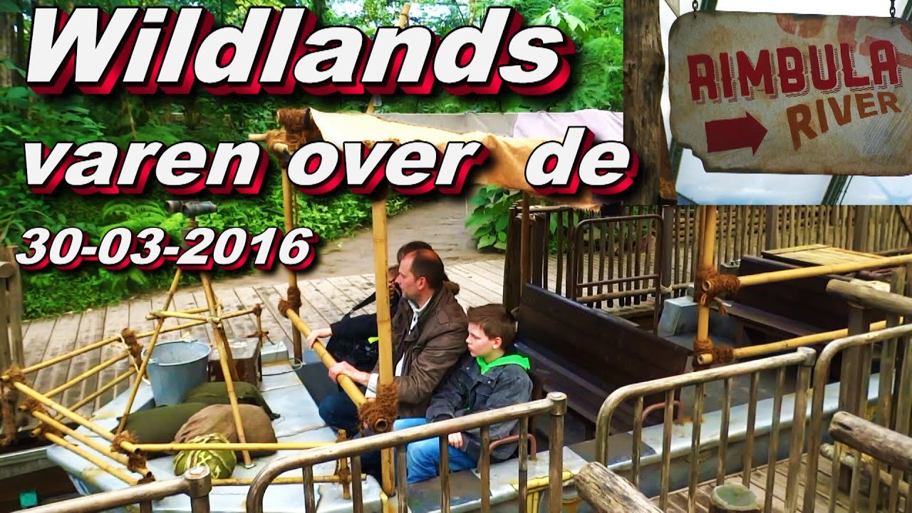 Wildlands,Adventure Zoo,varen over de Rimbula River 30 03 2016