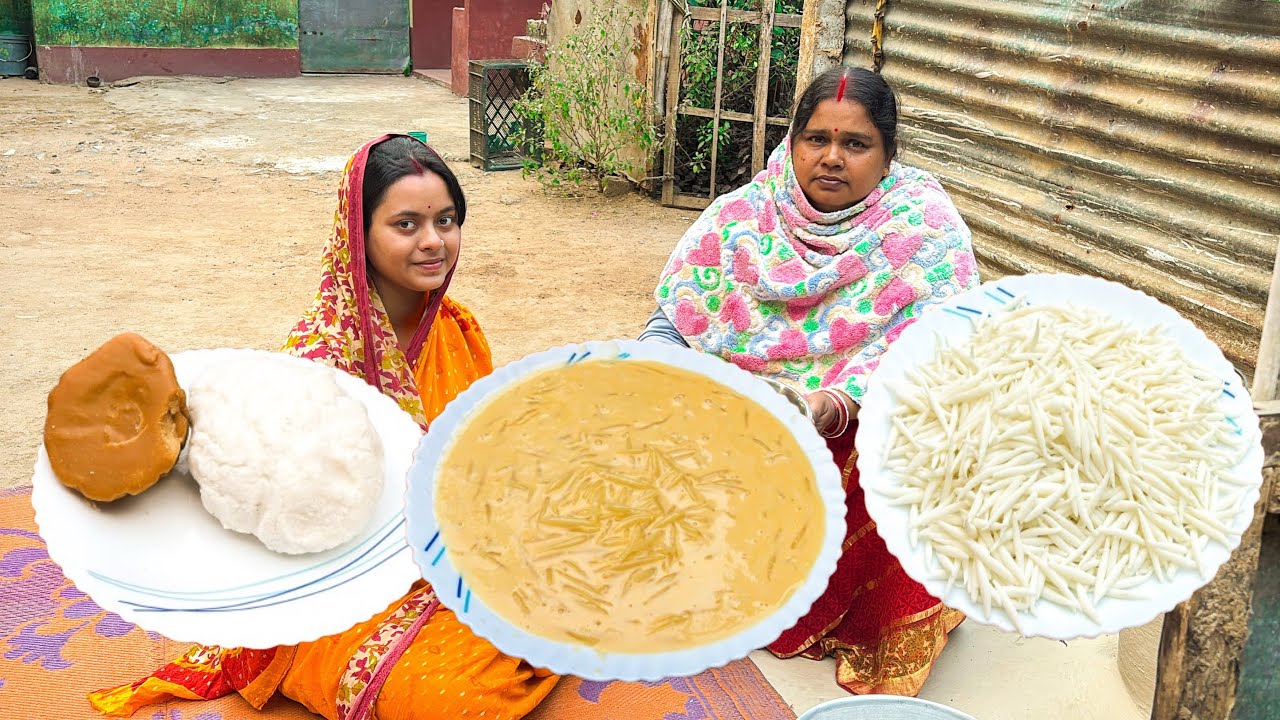 মায়ের হাতের চুষি পিঠা || সহজ ঘরোয়া রেসিপি Mother’s Style Chushi Pitha || Simple Homemade Recipe