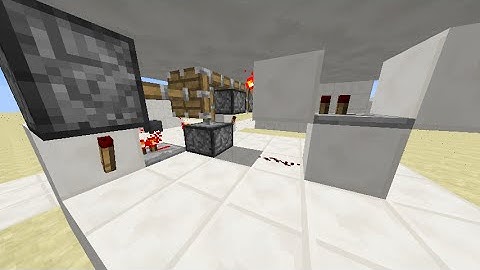 Pop-Up Piston (Table Out of the Ground) | Redstone Tutorial