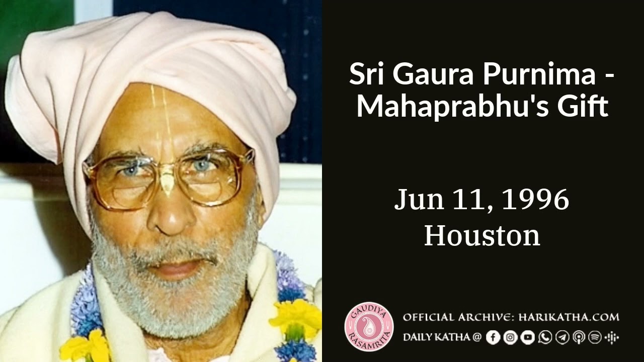 Sri Gaura Purnima - Mahaprabhu's Gift