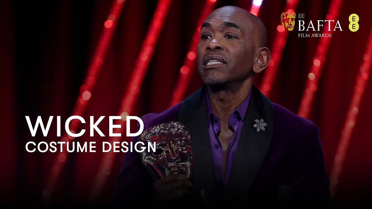 Wicked wins the BAFTA for Costume Design | BAFTA Film Awards 2025