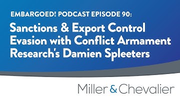 Sanctions & Export Control Evasion w/ Conflict Armament Research