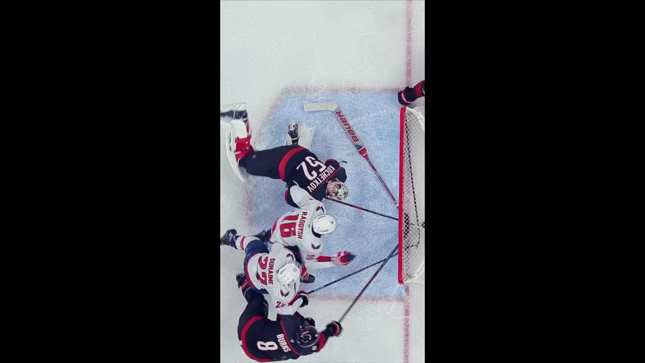Brandon Duhaime with a Goal vs Carolina Hurricanes