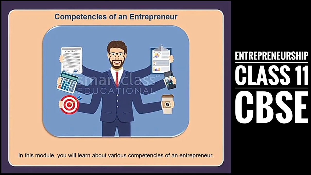 Competencies of an Entrepreneur | Entrepreneurship Class 11 - CBSE