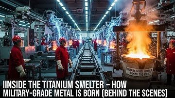 Inside the Titanium Smelter – How Military-Grade Metal Is Born (Behind the Scenes)