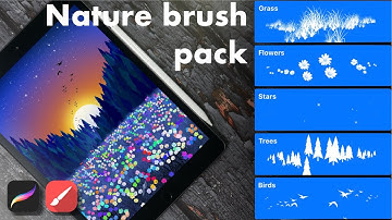 Nature Brush pack for both @Procreate and Infinite Painter