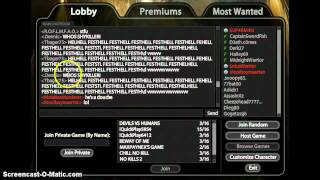 Boxhead Bounty Hunter:Tbager75 Spamming