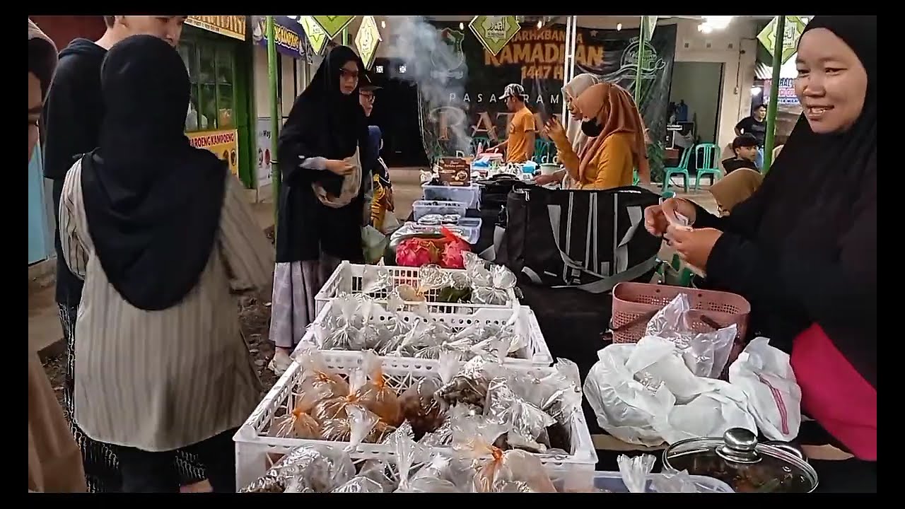PASAR RAMADHAN RATAMBA KULINER REST AREA NGELIH MADYANG KANDANGWANGI