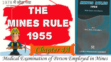Mines Rule 1955 || Chapter 4A || Rule 29C - Rule 29E