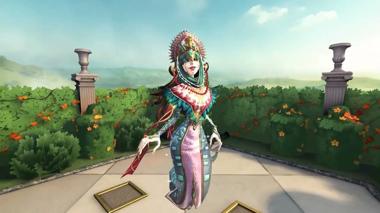 夢の魔女 演繹の星SSR衣装 - 蛇蝎の美人 ゲーム内展示【IdentityV 第五