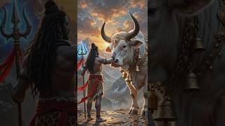 🔱 Mahadev के सबसे प्रिय Bhakt Nandi 🐂❤️ | Divine Devotion Story #shiv #shortsfeed #youtubeshorts