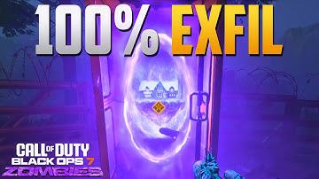 Guide To Exfil 100% Successfully In Black Ops 7 Zombies