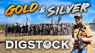 DIGSTOCK VII Metal Detecting Event Gold Silver FOUND 2023