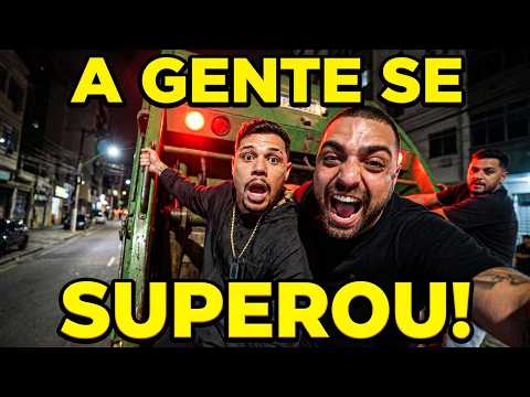 VLOG - HEY YOU ON THE STREET + MC CABELINHO CONCERT + RIDE IN THE GARBAGE TRUCK?? 😱🤦🏻‍♂️